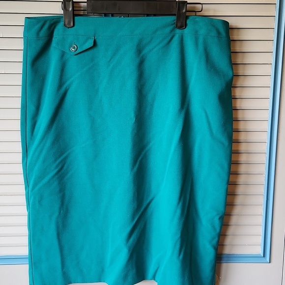 Dress Barn Dresses & Skirts - Dressbarn Teal Pencil Skirt